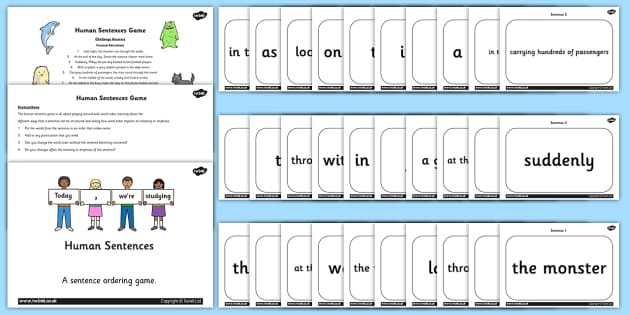 human-sentences-a-human-sentence-ordering-activity-flipchart