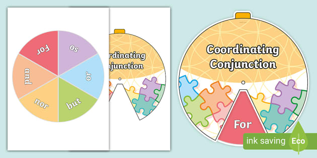 Coordinating Conjunctions Poster - English Resource - Twinkl