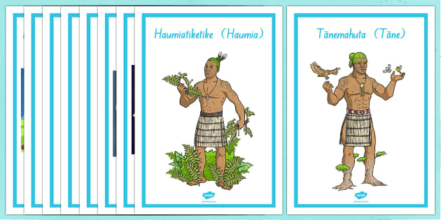 Māori God Posters Collection Twinkl Nz Teacher Made