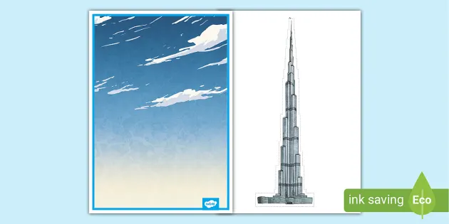 Burj Khalifa Is Nude Videos - Burj Khalifa Poster (teacher made) - Twinkl