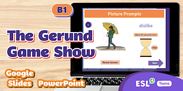 ESL Verb Ing Game [Teens]