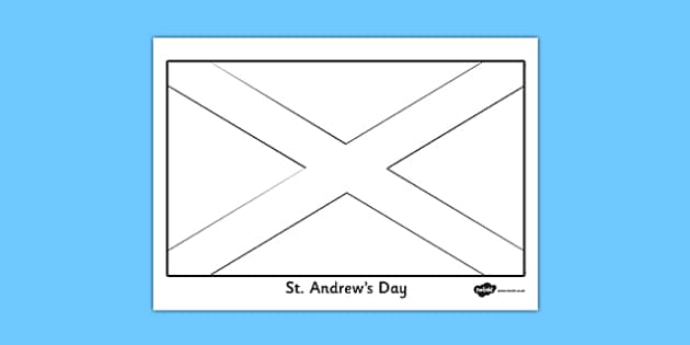 st andrews day flag