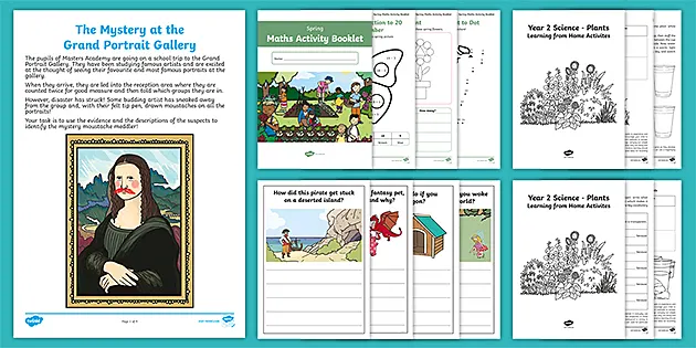 year 2 school closure home learning resource pack