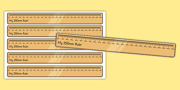 Millimeter Ruler 