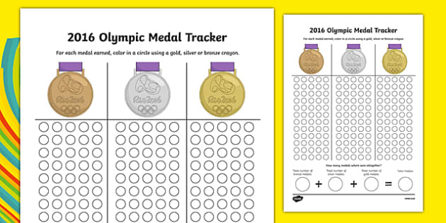 Olympic Medal Count Worksheet Printables For Kids Fre - vrogue.co