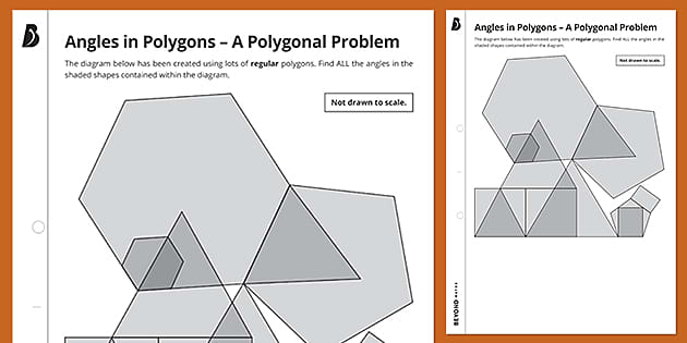 problem solving angles in polygons
