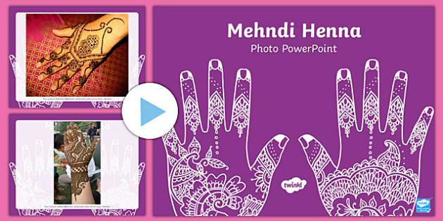 Indian pro mehandi artist vector mascot logo template