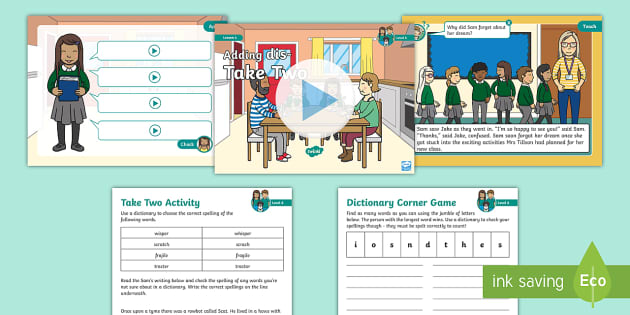 Adding dis- Lesson Pack - Level 6 Week 30 Lesson 4 - Twinkl