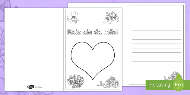 Cartão de Dia das Mães para Educação Infantil - Twinkl