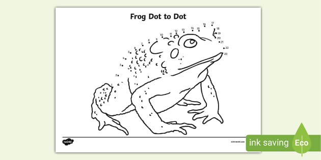 👉 Frog Dot to Dot (teacher made) - Twinkl