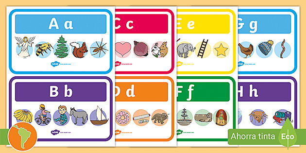 Recursos de aprendizaje Letras ABC Puzzle Tarjetas alfabeto alfabetización pre escolar KS1 Sen 