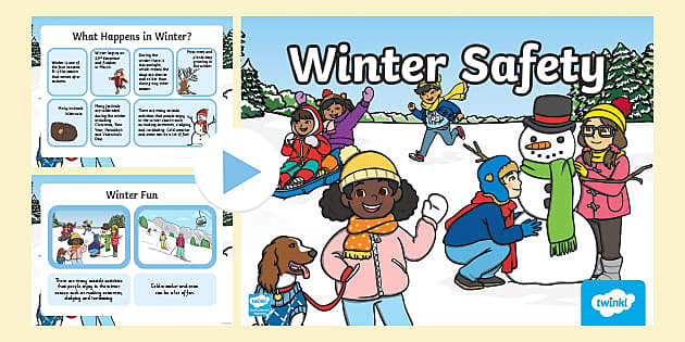 Winter Safety PowerPoint (Teacher-Made) - Twinkl