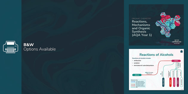 Reactions, Mechanisms and Organic Synthesis Year 1 Interactive PowerPoint