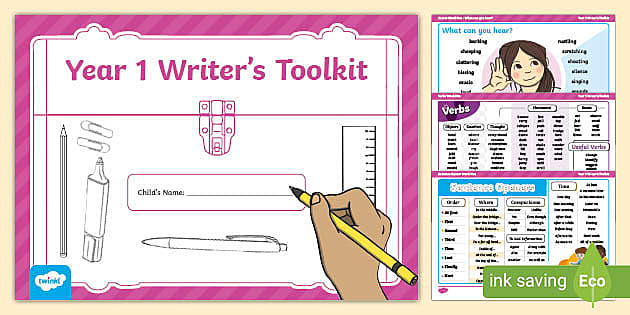 Year 1 Writer's Toolkit Booklet (Hecho por educadores)