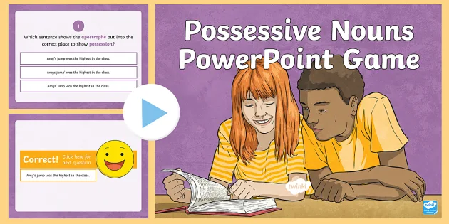 possessive nouns powerpoint teacher made