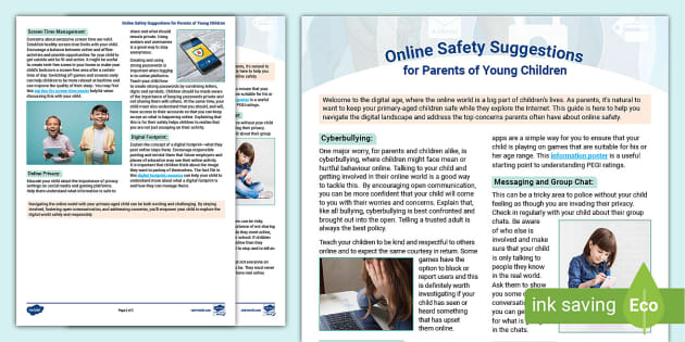 Online Safety Survey for Parents and Carers (teacher made)