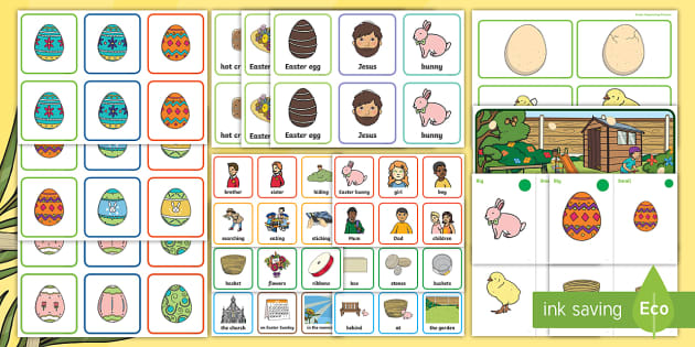 SEN Easter Speech Pack - Speech & Language Therapy Pack