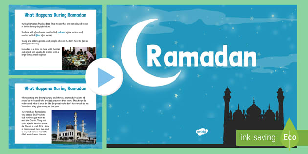 EYLF Ramadan Information PowerPoint (teacher made) - Twinkl