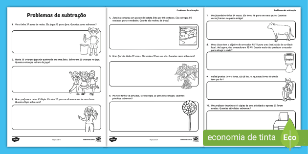 Adição situações problema - Recursos de ensino