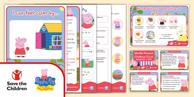 FREE! - A Month of Mindfulness with Peppa Pig Resource Pack (ECE)