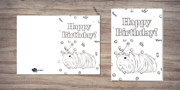 guinea-pig-birthday-colouring-card-twinkl-party
