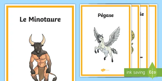 Posters La Mythologie Grecque Teacher Made