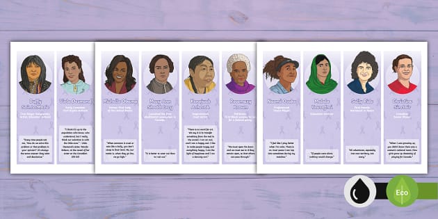 International Women's Day Bookmark (teacher Made) - Twinkl