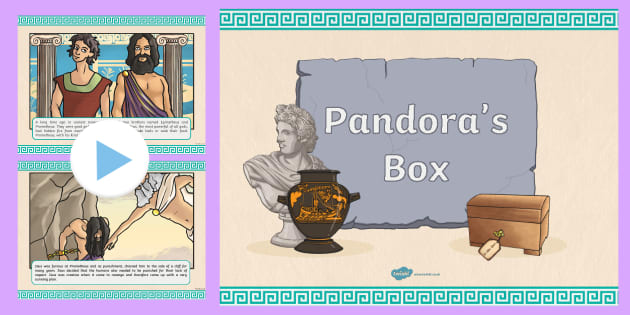The Original Story Of Pandora's Box