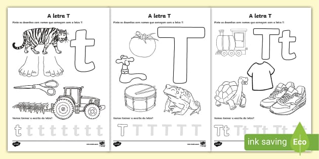 Imagem e letra - Recursos de ensino