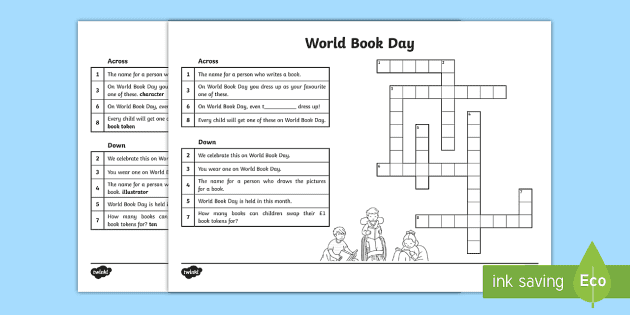 14  Place For Reading Recipes Crossword WillsanEllis