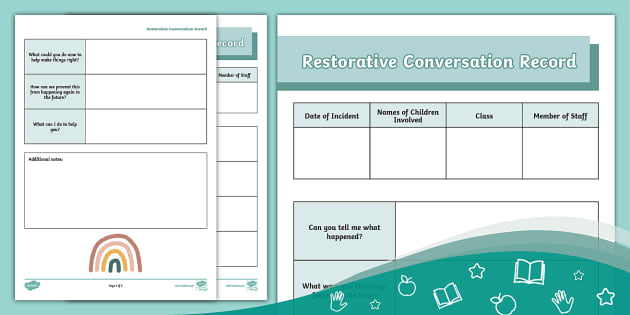 free-restorative-conversation-record-teacher-made