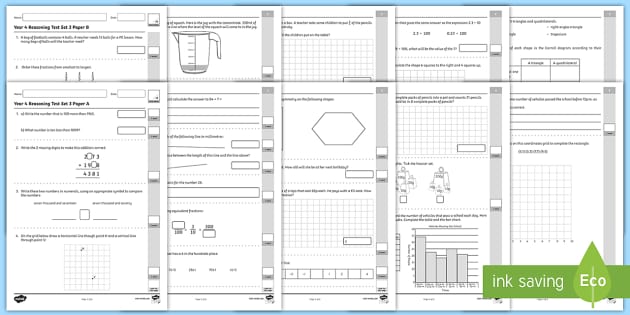 year 4 mathematics paper 2 reasoning and problem solving answers