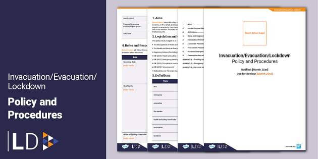 Complete Fire Evacuation Plan Policy Template: Editable Word