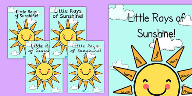 editable-little-rays-of-sunshine-poster-teacher-made