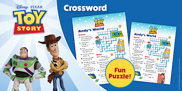 Toy Story Crossword Puzzle