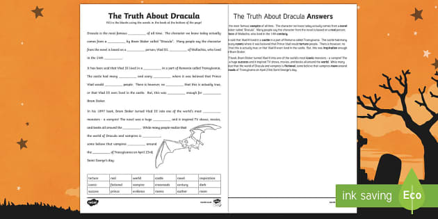 Dracula for Kids - Play Scripts