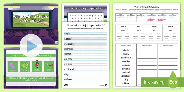 Year 4 Term 2B Week 3 Spelling Pack (profesor Hizo) - Twinkl