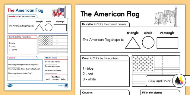 Free Printable Shape Flag Matching Game - Life Over C's