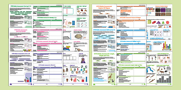 EYFS Maths Assessments To Support White Rose Maths: Spring