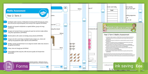 Year 2 Term 3 Maths Assessment | Twinkl (teacher made)