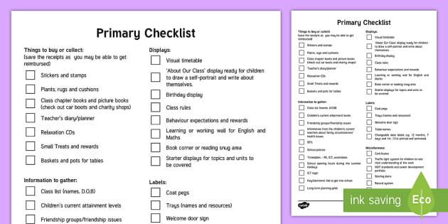 The ultimate teacher checklist of supplies for every grade