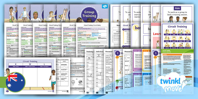 Components of Fitness Worksheet (teacher made) - Twinkl