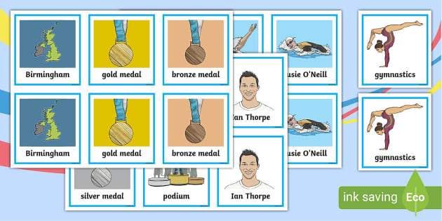 The Commonwealth Games Memory Game (teacher made) - Twinkl