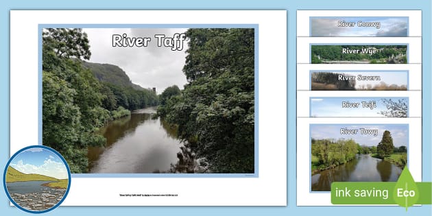 Rivers of Wales: Display Photos (teacher made) - Twinkl