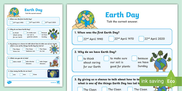 Happy Earth day!!  Dia da terra, Questionário, Google