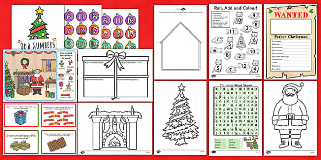 FREE! - Key Stage 1- Christmas Activity Pack - Year 1 and 2