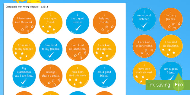 Kindness Stickers - Free communications Stickers