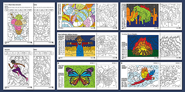 basic-numeracy-skills-ks3-colouring-worksheets-twinkl