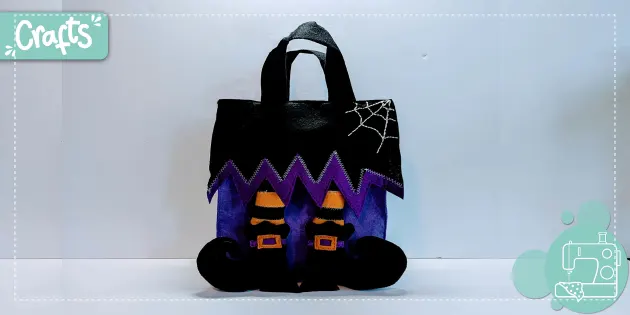 Trick or Treat Halloween Paper Bag Template