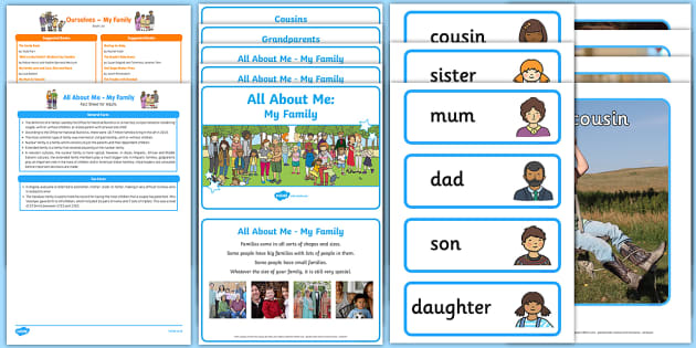 EYFS Ourselves All About Me My Family Discovery Sack